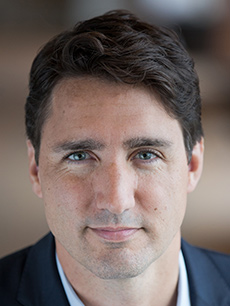 The Right Honourable Justin P. J. Trudeau