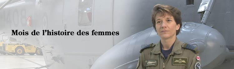 Mois de l’histoire des femmes (2 de 5) – brigadier-général Lise Bourgon