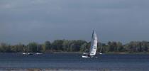 Photo of a sailboat on the Ottawa River