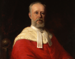 Painting of the Right Honourable Sir Louis Henry Davies, P.C., K.C.M.G.