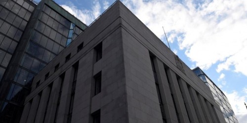 The Bank of Canada complex is known for its unique architectural elements, representing a balance between modern and classical architecture.