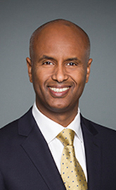 Photo of The Honourable Ahmed D. Hussen, Minister of Immigration, Refugees and Citizenship