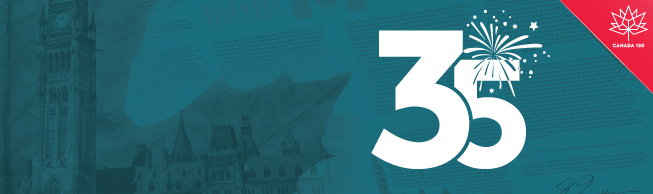Link to Celebrate the Canadian Charter of Rights and Freedoms' 35th anniversary!