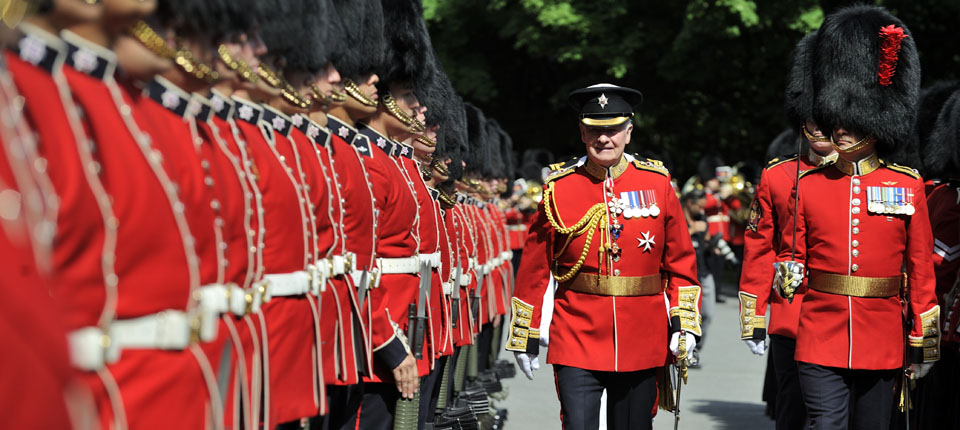 Annual Inspection of the Ceremonial Guard