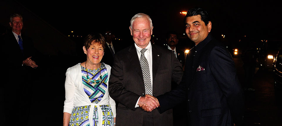 State Visit to India - Arrival