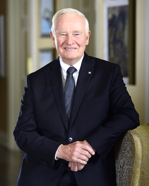 Official photo of the Governor General