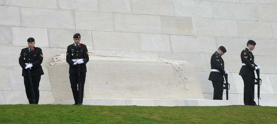 Remembrance Ceremony in Vimy