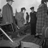 1948 Negatives, Walnut, Baltic Refugees from Estonia, 347 passengers, Pier 21 Immigration Depot, Halifax, Halifax County, Nova Scotia (Norwood photo)