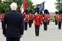 The Viceregal Salute is a musical greeting and a mark of respect. It is performed officially in Canada in the presence of the Governor General. 