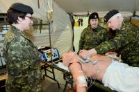Le centre d’instruction des Services de santé des Forces canadiennes est également situé à la BFC Borden.