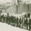 Vasiliauskas Family Collection of the Pier 21 Society - Lithuanian Immigrants Boarding Ship in June of 1948