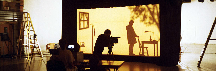 A view of a film set, from the 2002 documentary Claude Jutra: An Unfinished Story, directed by Paule Baillargeon. 
