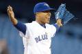 Toronto Blue Jays starter Marcus Stroman will likely miss the season due to a torn anterior cruciate ligament in his left knee. (THE CANADIAN PRESS/Frank Gunn)