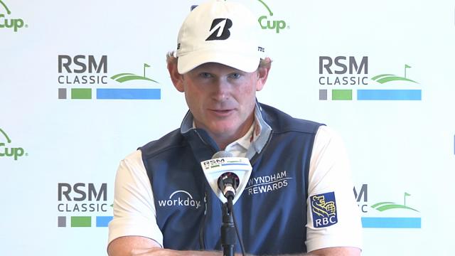 Brandt Snedeker talks about his injury before The RSM Classic