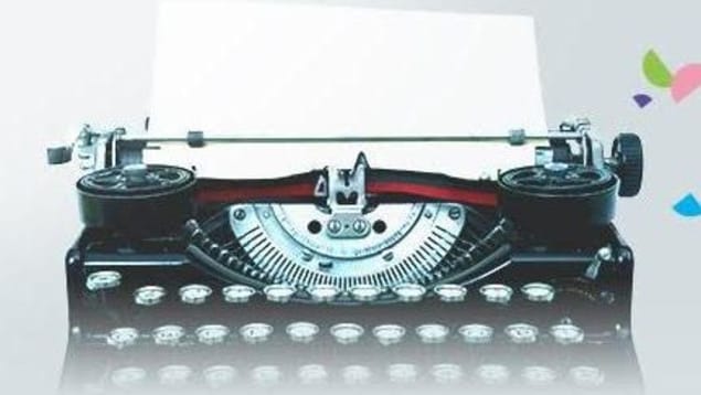 Une machine à écrire
