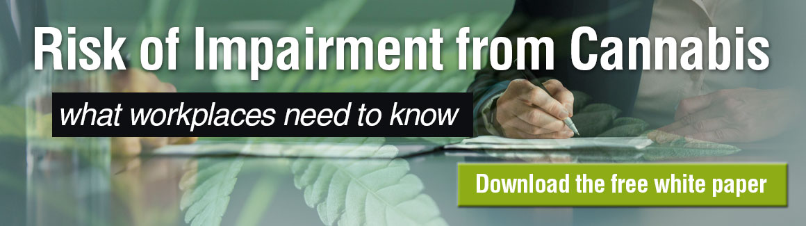 tab 1 Risk of impairment from cannabis: download the free white paper