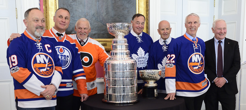 Stanley Cup at Rideau Hall