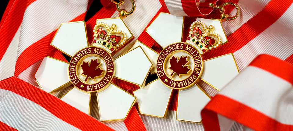 Nominations au sein de l'Ordre du Canada