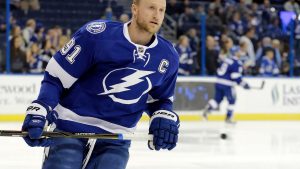 Stamkos says it’s “the hope” to be ready for Game 1 Thursday when the Lightning host the New Jersey Devils.