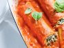 Spinach and ricotta canneloni with rosé sauce will be a new family favourite in no time.