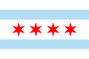 Flag of Chicago, Illinois