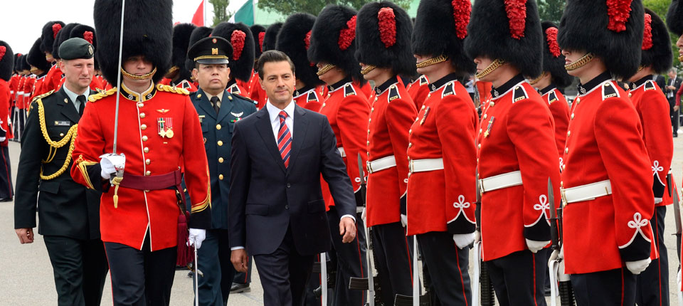 State Visit - President of Mexico - Day 1