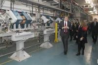 In the morning, the Governor General had an opportunity to tour the TRIUMF campus, Canada’s particle accelerator centre. 