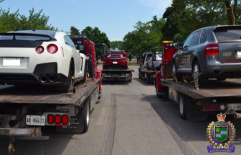 Over $750,000 worth of exotic cars nabbed in Niagara police speed trap