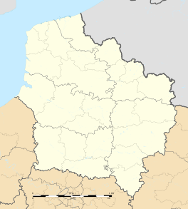 Amiens is located in Hauts-de-France