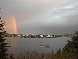 The village of Mary's Harbour, in NunatuKavut