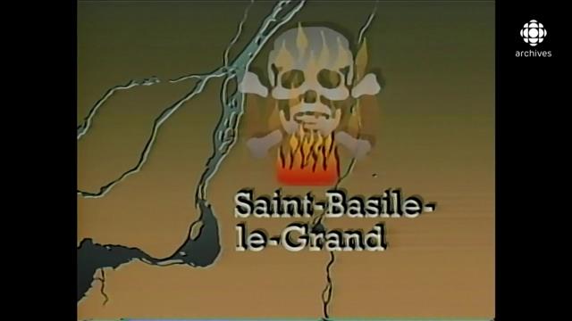 Bulletin spécial, Incendie à Saint-Basile-le-Grand, 24 août 1988
