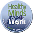 Healthy Minds at Work Button