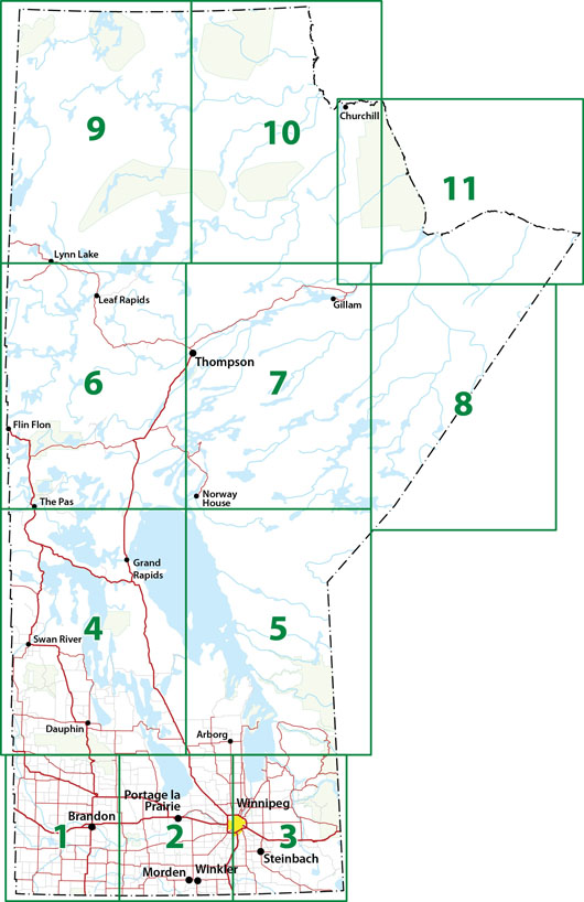 Manitoba Map