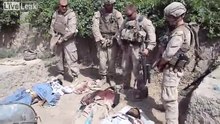 File:U.S. Marines urinating on dead Taliban members in Helmand Province, Afghanistan (July 2011).ogv