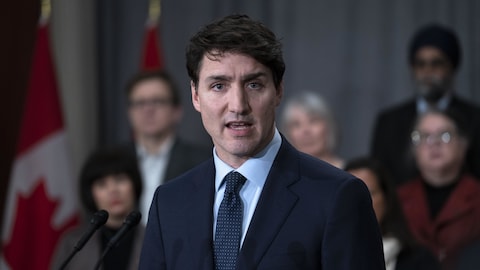 Justin Trudeau répond aux questions des journalistes 