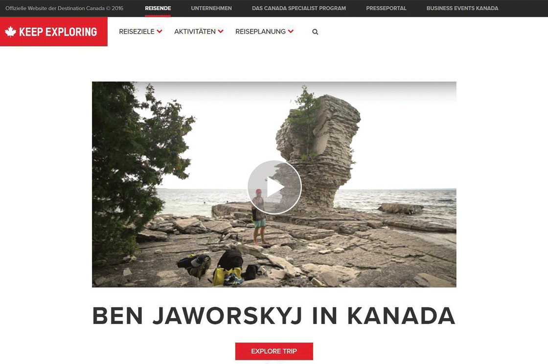 Ben Jaworskyj in Canada