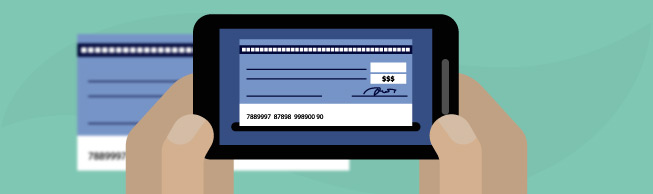 Learn about depositing a cheque with your mobile device