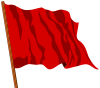 The red flag is a symbol commonly used to represent communism