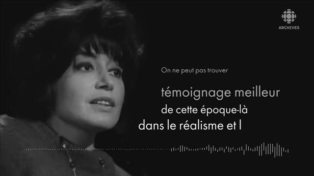 Pauline Julien parle de La Bolduc
