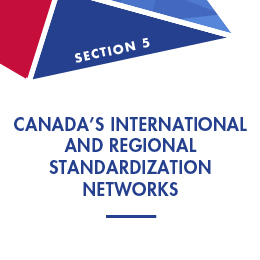 Section 5: Canada's International and Regional Standardization Networks