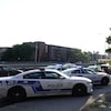Autopatrouilles du SPVM sur le boulevard Décarie à Montréal 