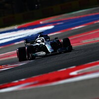 Lewis Hamilton (Mercedes-Benz) sur le circuit de Austin au Texas