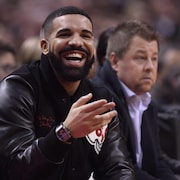 Drake photographié à un match des Raptors en novembre dernier