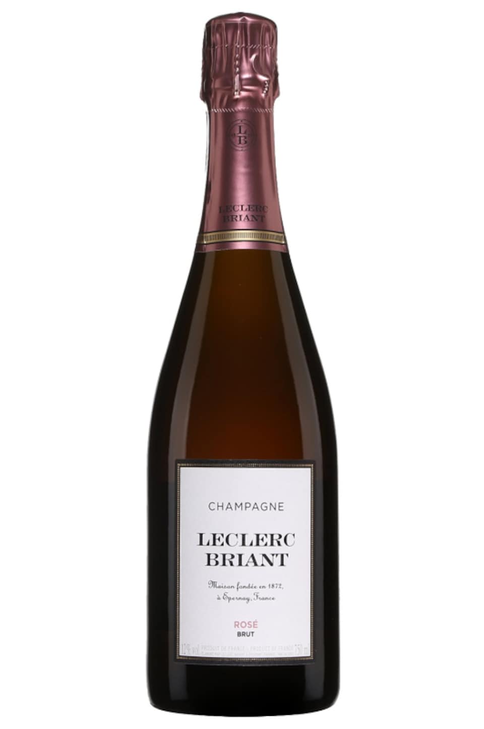 Champagne Leclerc Briant Brut Rosé | Code SAQ : 13737685 | 65$