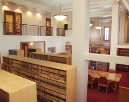 Mezzanine de la bibliothèque - salle C