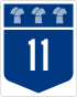 Highway 11 shield