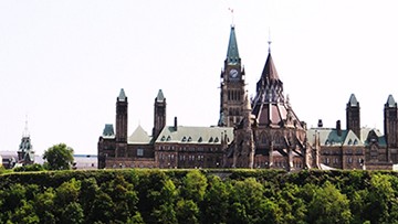 Back of the Parliament Hill