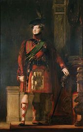 George IV, in Highland dress, 1822