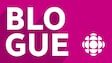 Logo de Radio-Canada sur fond rose