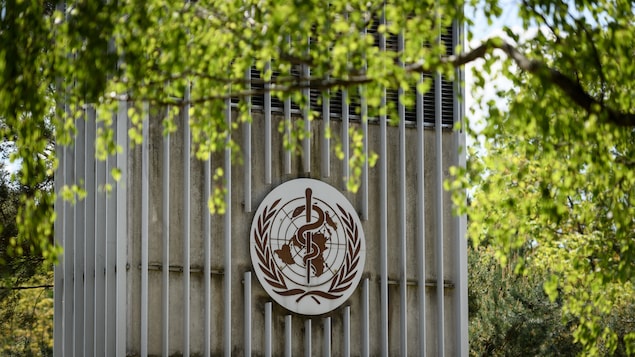 Les bureaux de l'Organisation mondiale de la santé à Genève, en Suisse.
